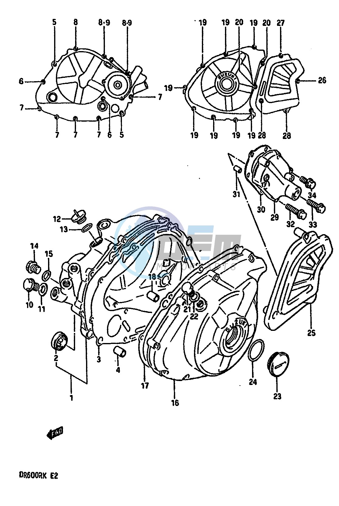 CRANKCASE COVER