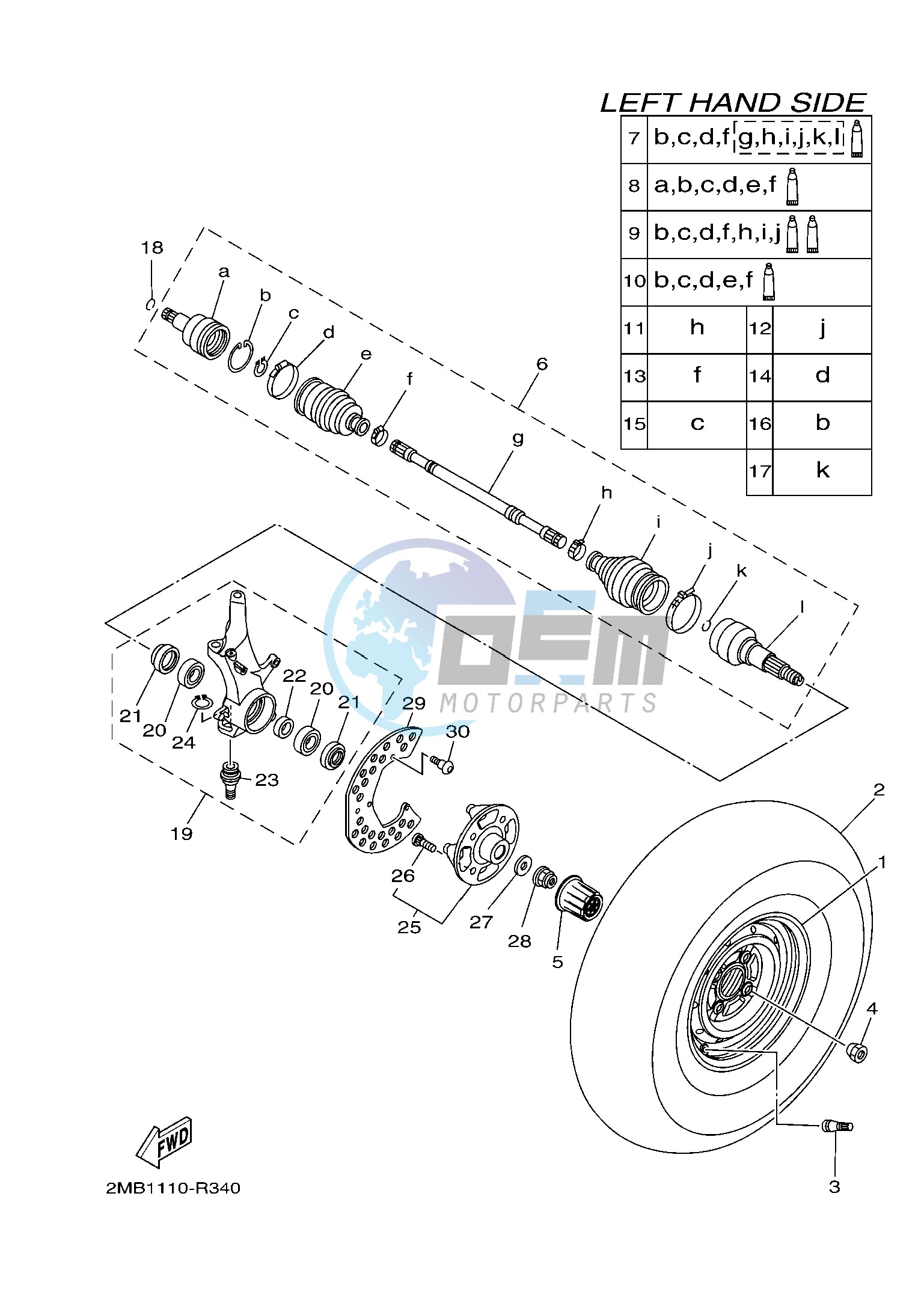 FRONT WHEEL