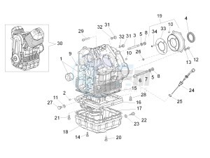 Stelvio 1200 8V STD - NTX drawing Crank-case I