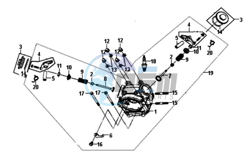 CYLINDER HEAD CPL