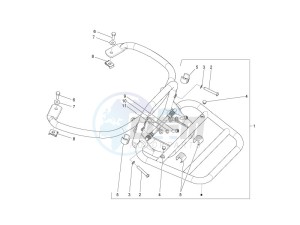 LX 50 4T-4V Touring drawing Rear luggage rack