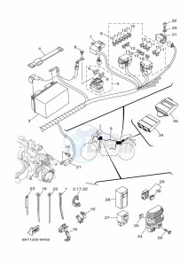 MT-07 MTN690 (BAT8) drawing ELECTRICAL 1