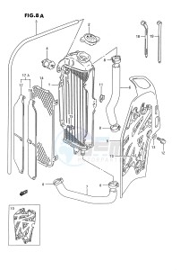 RM80 (E24) drawing RADIATOR (MODEL R S)