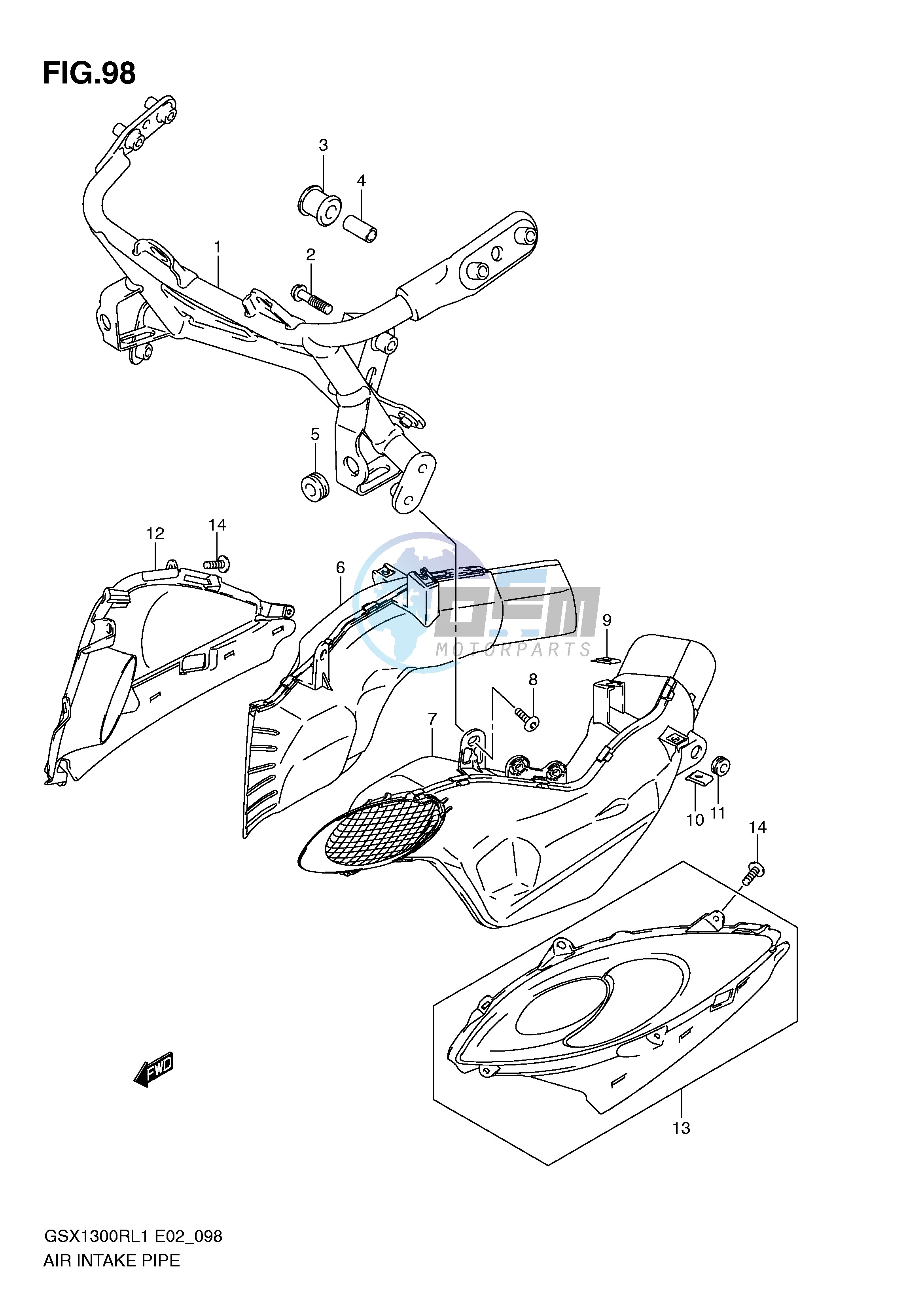 AIR INTAKE PIPE