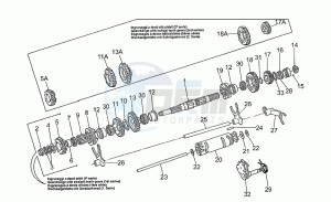 Sport 1100 Iniezione Iniezione drawing Driven shaft