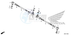 TRX420FM2H Europe Direct - (ED) drawing TIE ROD