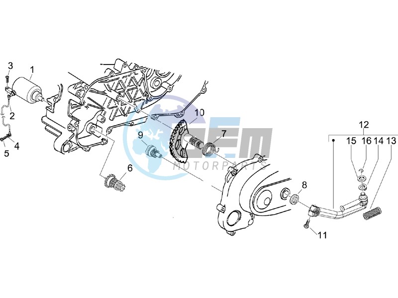 Starter - Electric starter