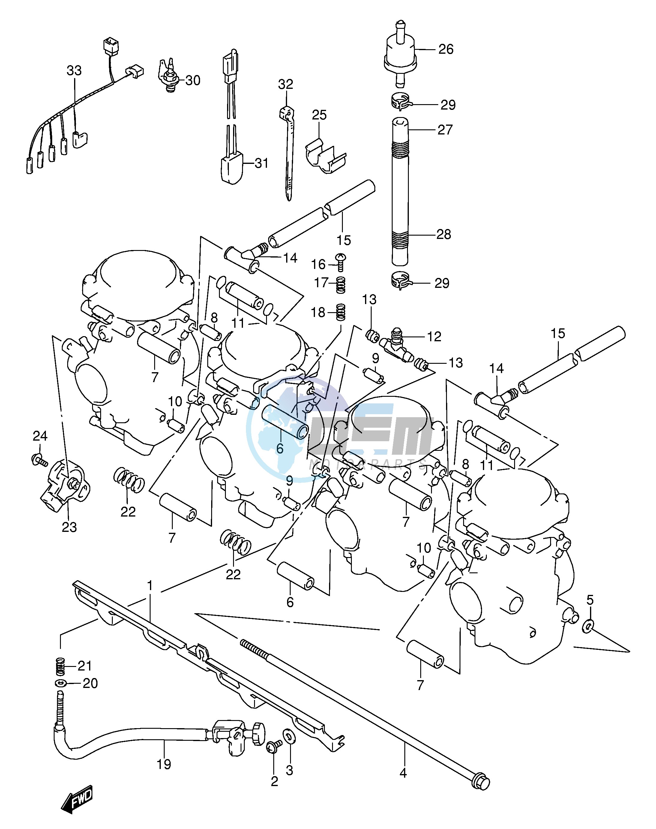 CARBURETOR FITTINGS