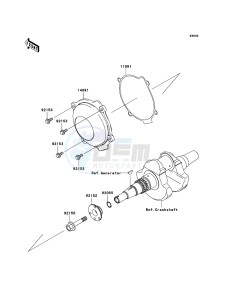 KVF750_4X4 KVF750D8F EU GB drawing Recoil Starter