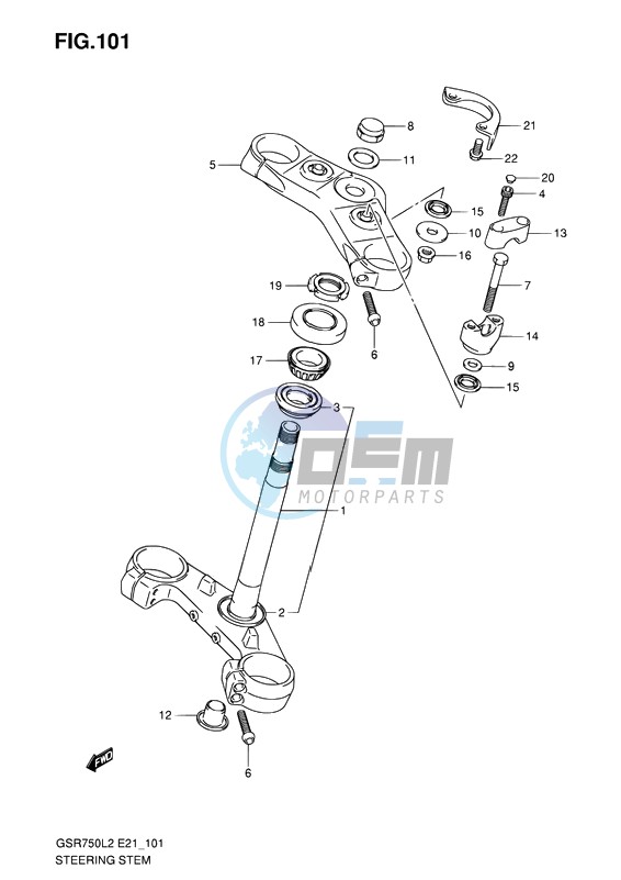 STEERING STEM