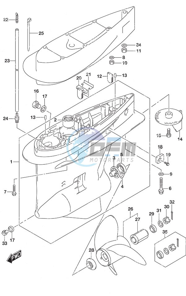 Gear Case (C/R)