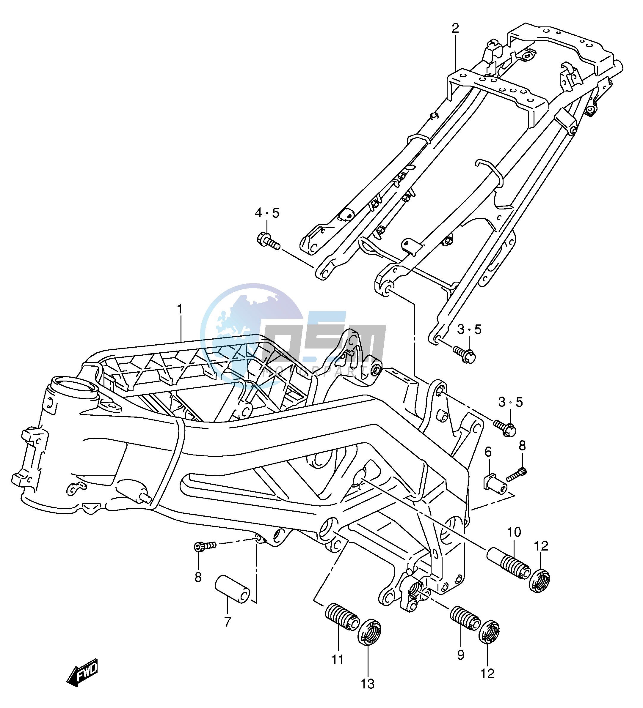 FRAME (MODEL K3 K4 K5 K6)