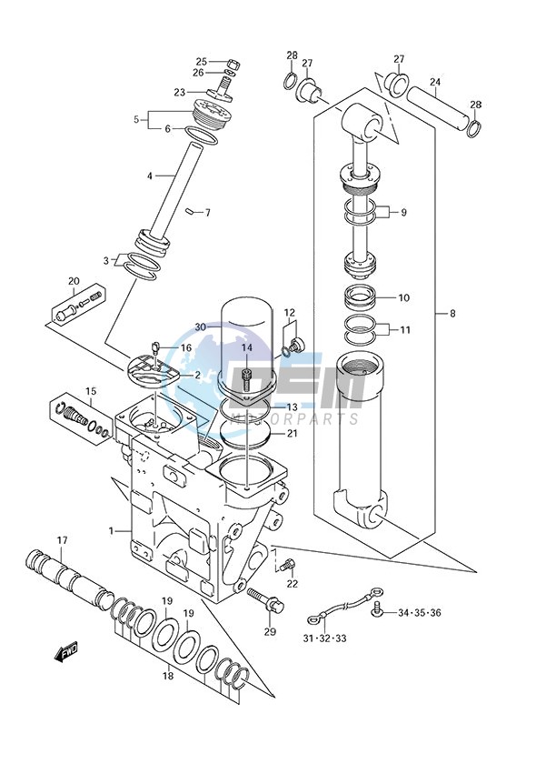 Trim Cylinder