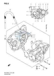 RM-Z450 EU drawing CRANKCASE