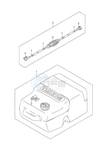 DF 9.9B drawing Fuel Tank