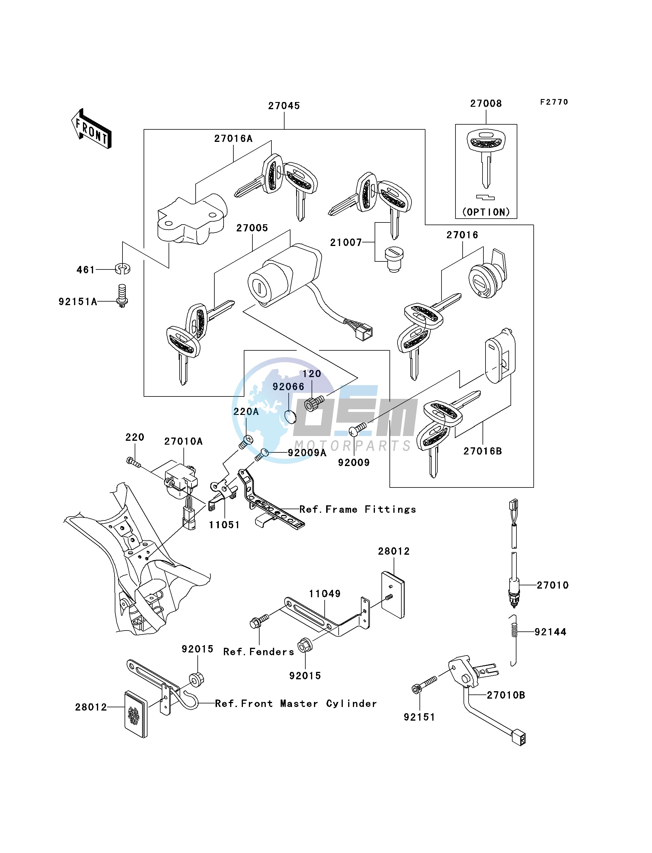 IGNITION SWITCH_LOCKS_REFLECTORS