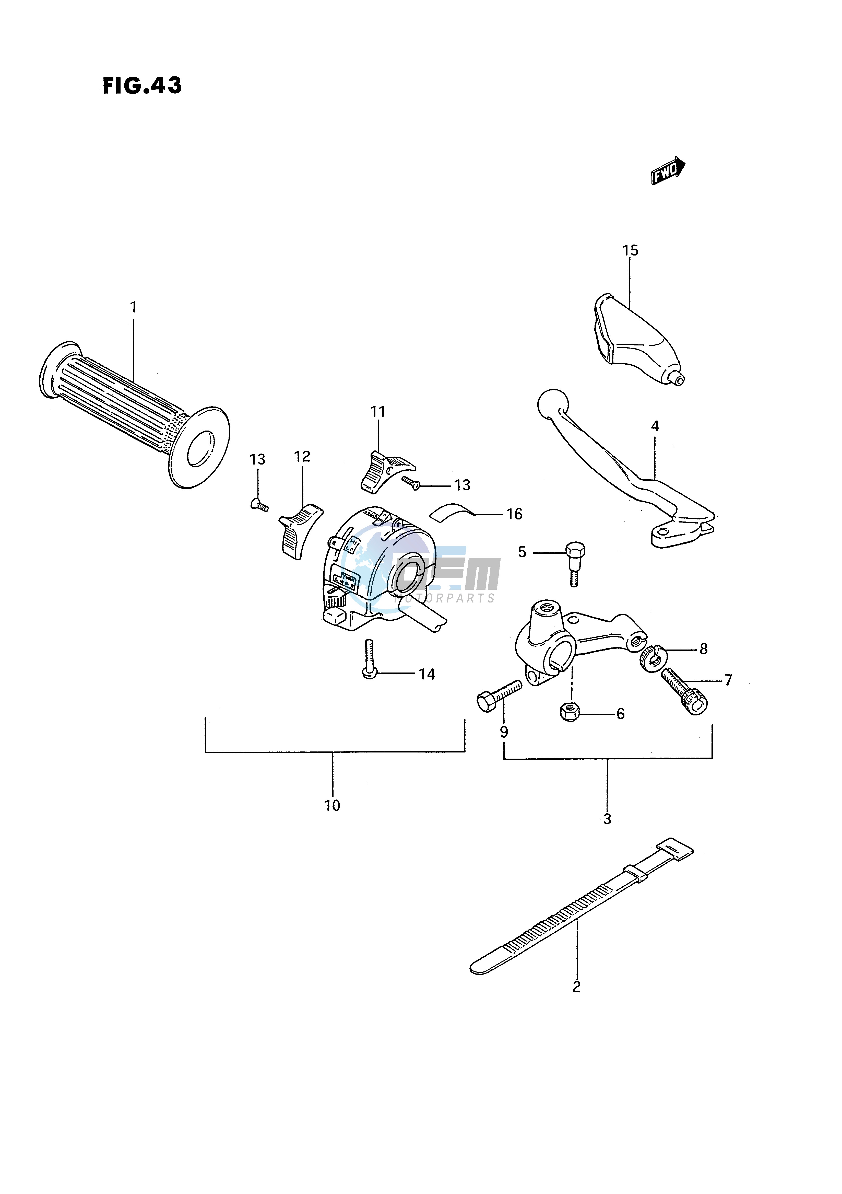 LEFT HANDLE SWITCH