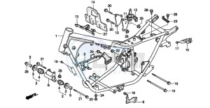 CA125 REBEL drawing FRAME BODY