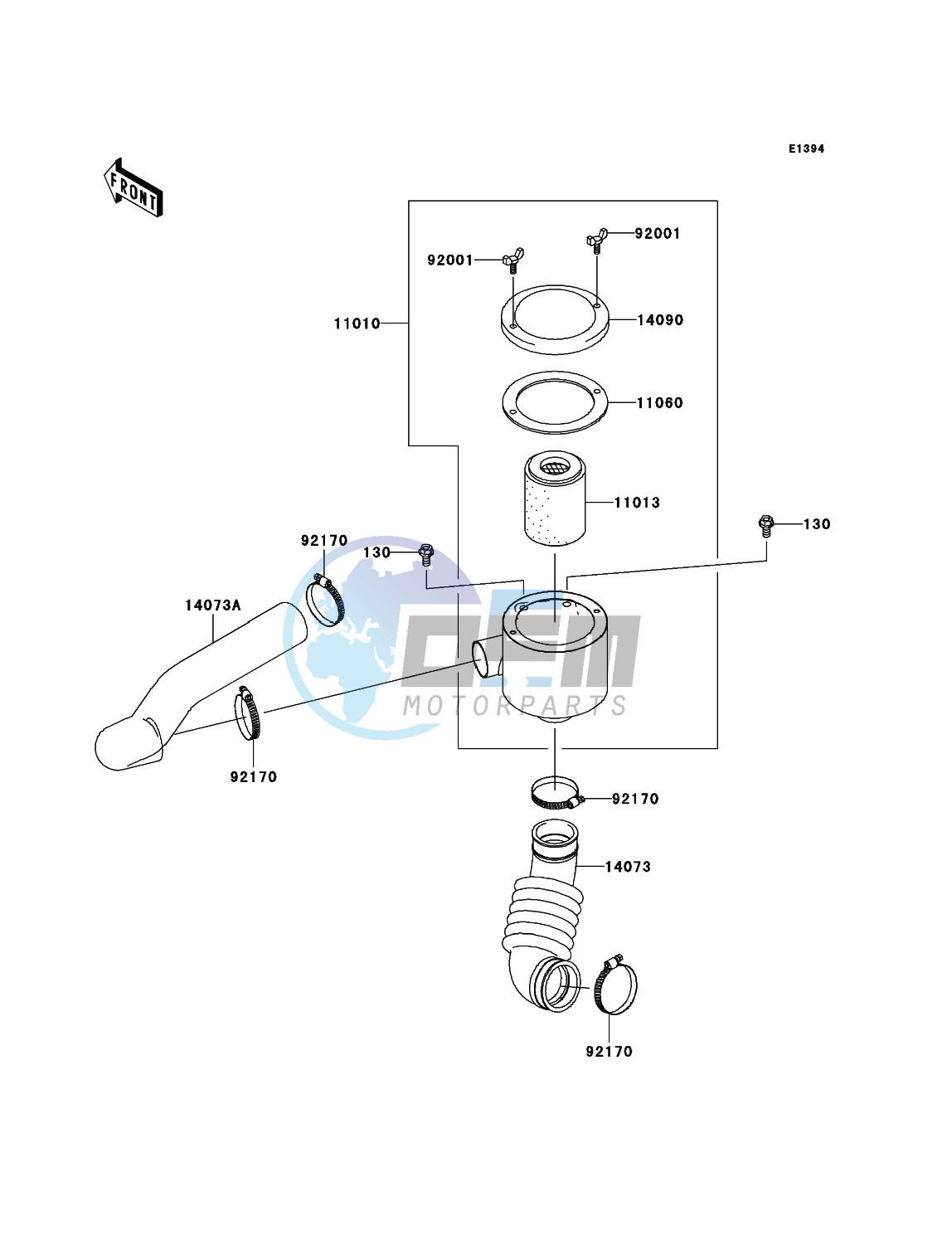 Air Cleaner-Belt Converter