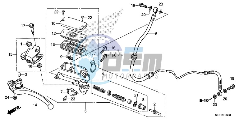 CLUTCH MASTER CYLINDER