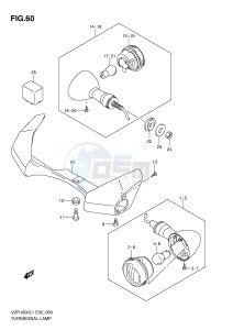 VZR1800 (E2) INTRUDER drawing TURNSIGNAL LAMP (VZR1800L1 E51)