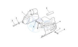 Griso S.E. 1200 8V USA-CND drawing Starter motor