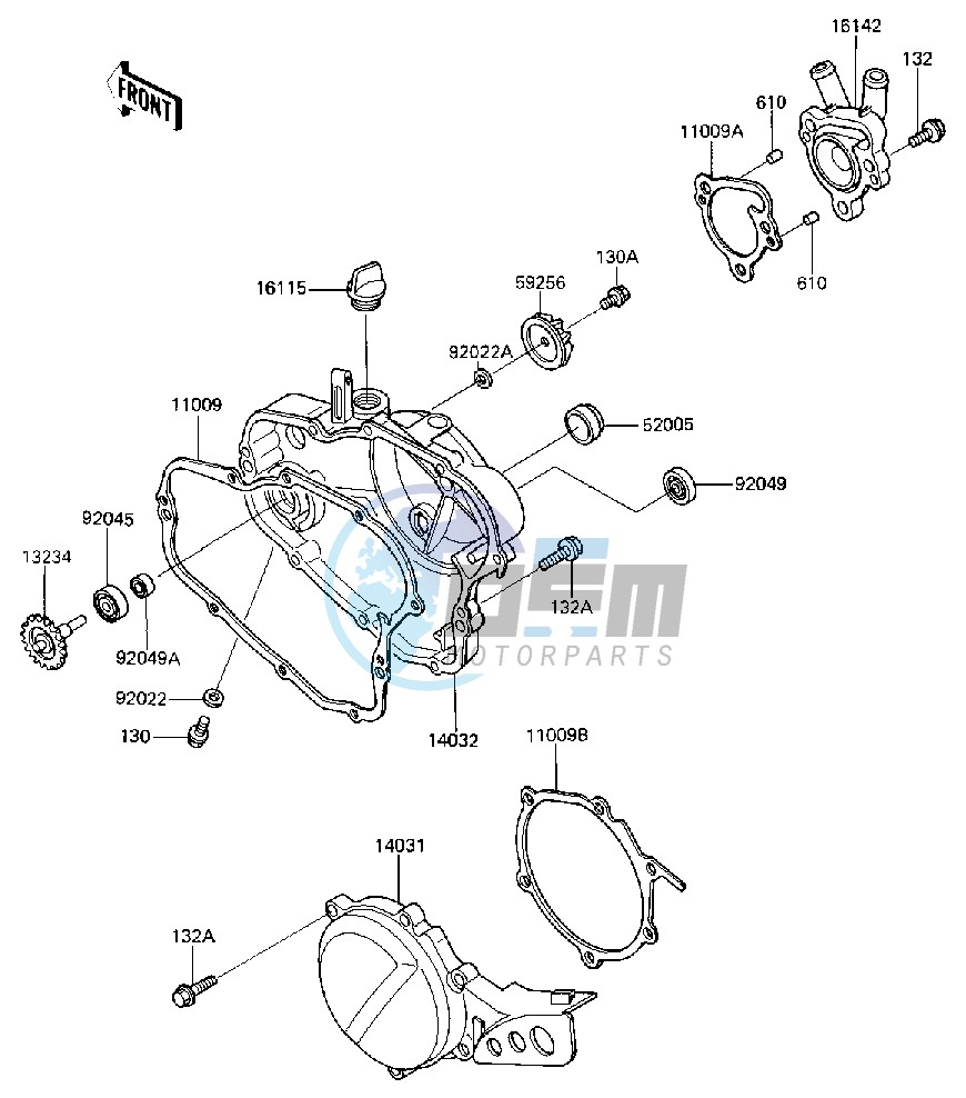 ENGINE COVERS_WATER PUMP