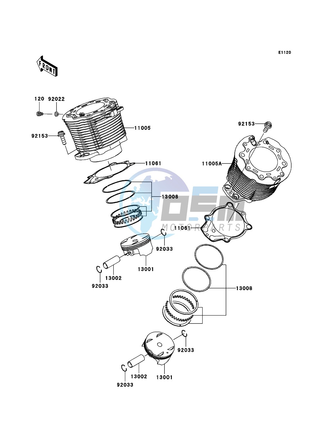 Cylinder/Piston(s)