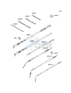 KVF360 4x4 KVF360A6F EU GB drawing Cables