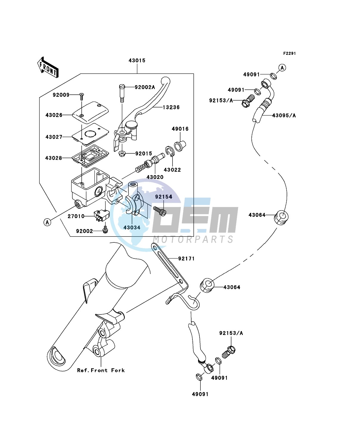 Front Master Cylinder