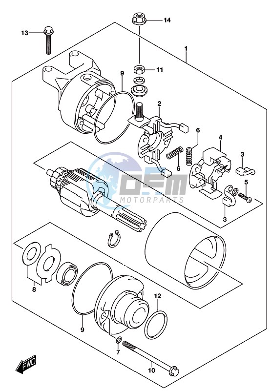 STARTING MOTOR