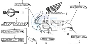 ST1100 drawing MARK