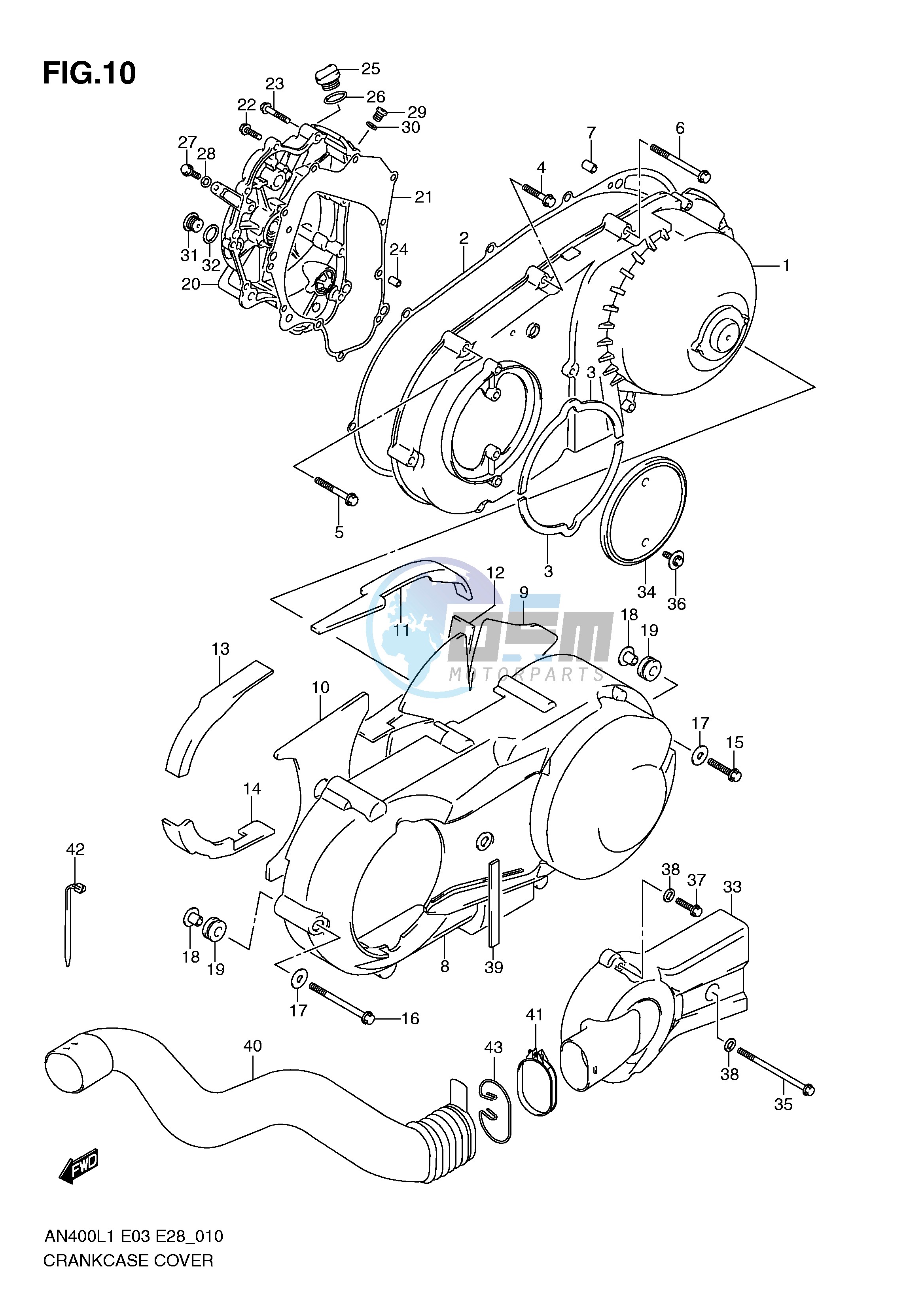 CRANKCASE COVER