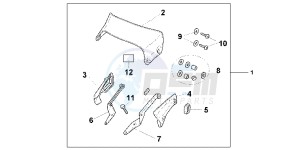 VFR1200FC drawing SPORTS SCREEN