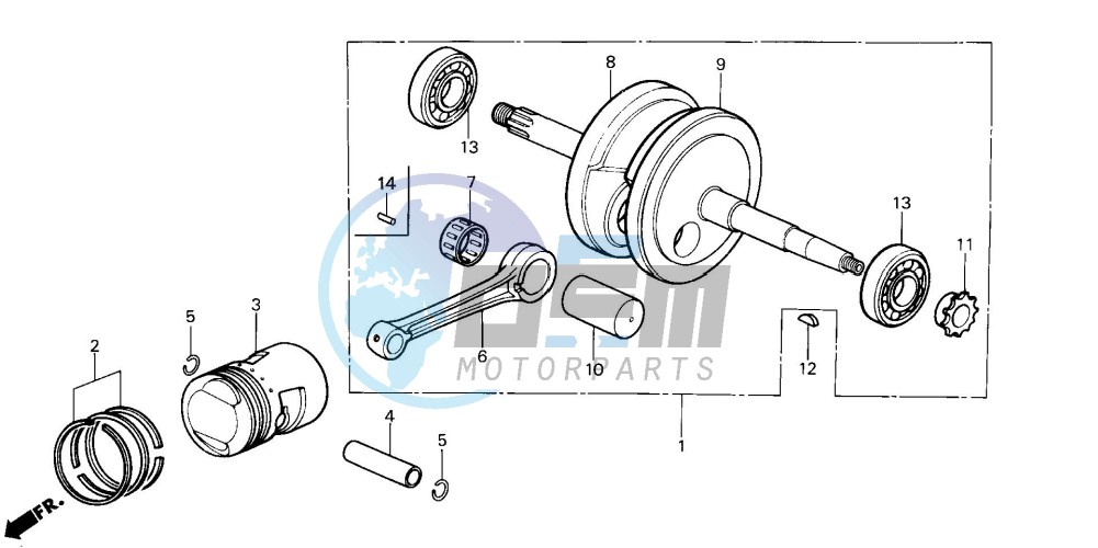 CRANKSHAFT/PISTON