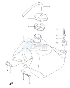 LT-Z50Z drawing FUEL TANK