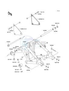 VN 800 G [VULCAN 800 DRIFTER] (E1-E5) [VULCAN 800 DRIFTER] drawing SWINGARM