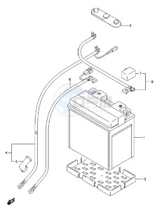 LT-A750X drawing BATTERY