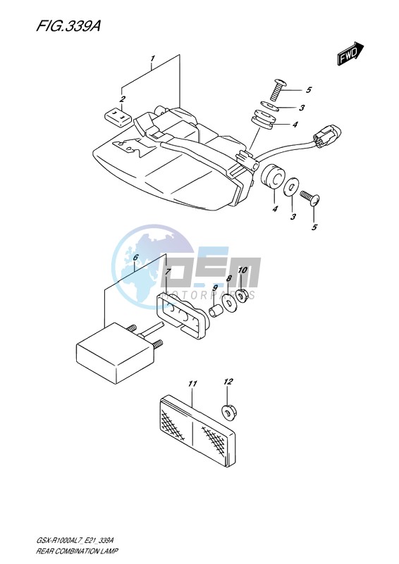 REAR COMBINATION LAMP