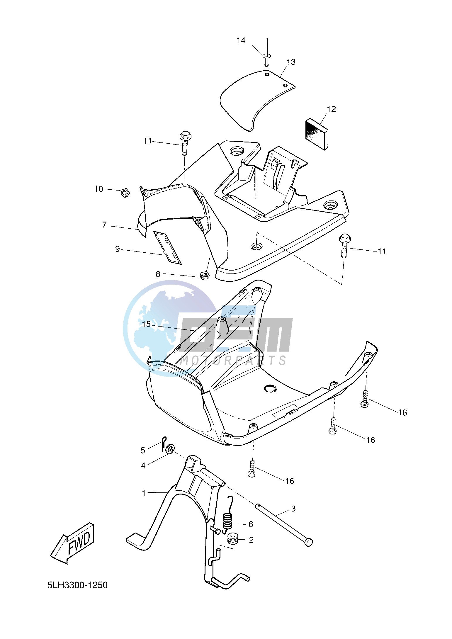 STAND & FOOTREST