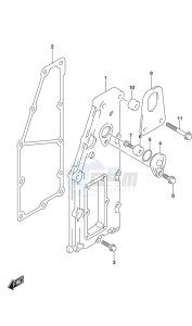 DF 175 drawing Exhaust Cover