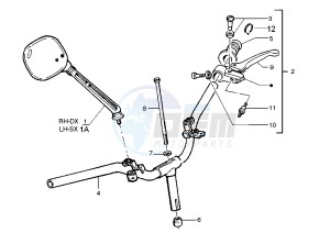 FREE FL 50 drawing Rear brake control