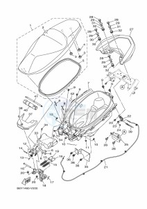 GPD125-A NMAX 125 (BAL1) drawing REAR ARM & SUSPENSION