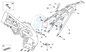 RXV 450-550 drawing Frame