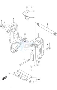 DF 200A drawing Clamp Bracket