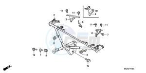 GL1800A BR - (BR) drawing COWL STAY