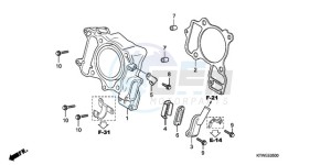 SH300AR9 UK - (E / ABS MKH SPC) drawing CYLINDER/REED VALVE