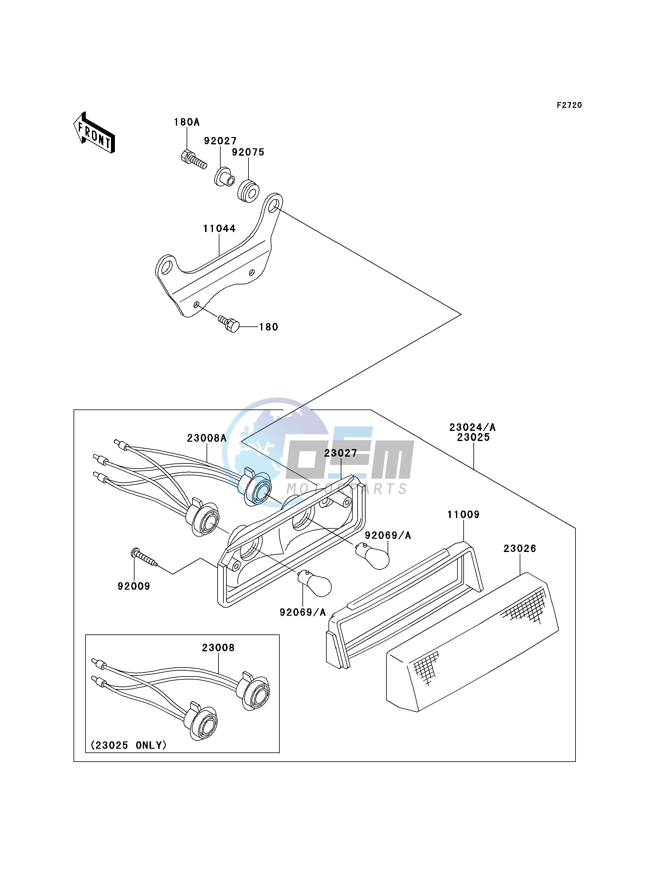 TAILLIGHT-- S- -