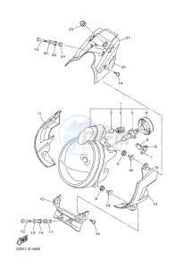 VMX17 VMAX17 1700 (2CEL) drawing HEADLIGHT