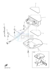 WR250F (2GB2 2GB3 2GB4 2GB4) drawing TAILLIGHT